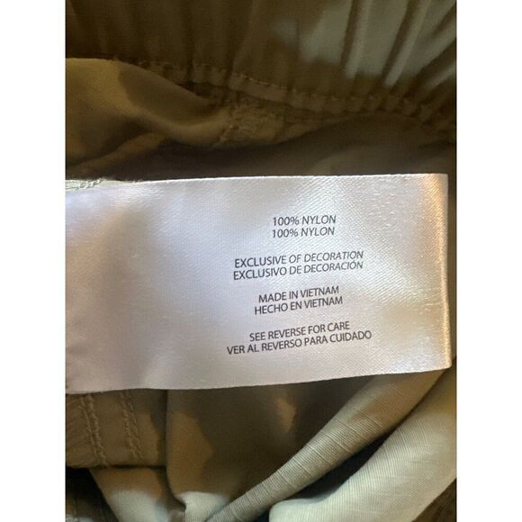 Eddie Bauer Ripstop Tech Shorts Mens Green Cargo Belted Hiking Outdoor Size XL - Picture 11 of 15